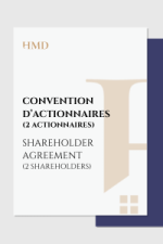 Shareholder Agreement (2 shareholders)